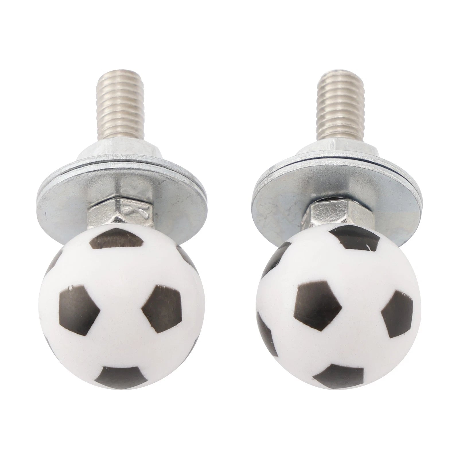 2X Motorcycle License Plate Bolt On Frame Nut for