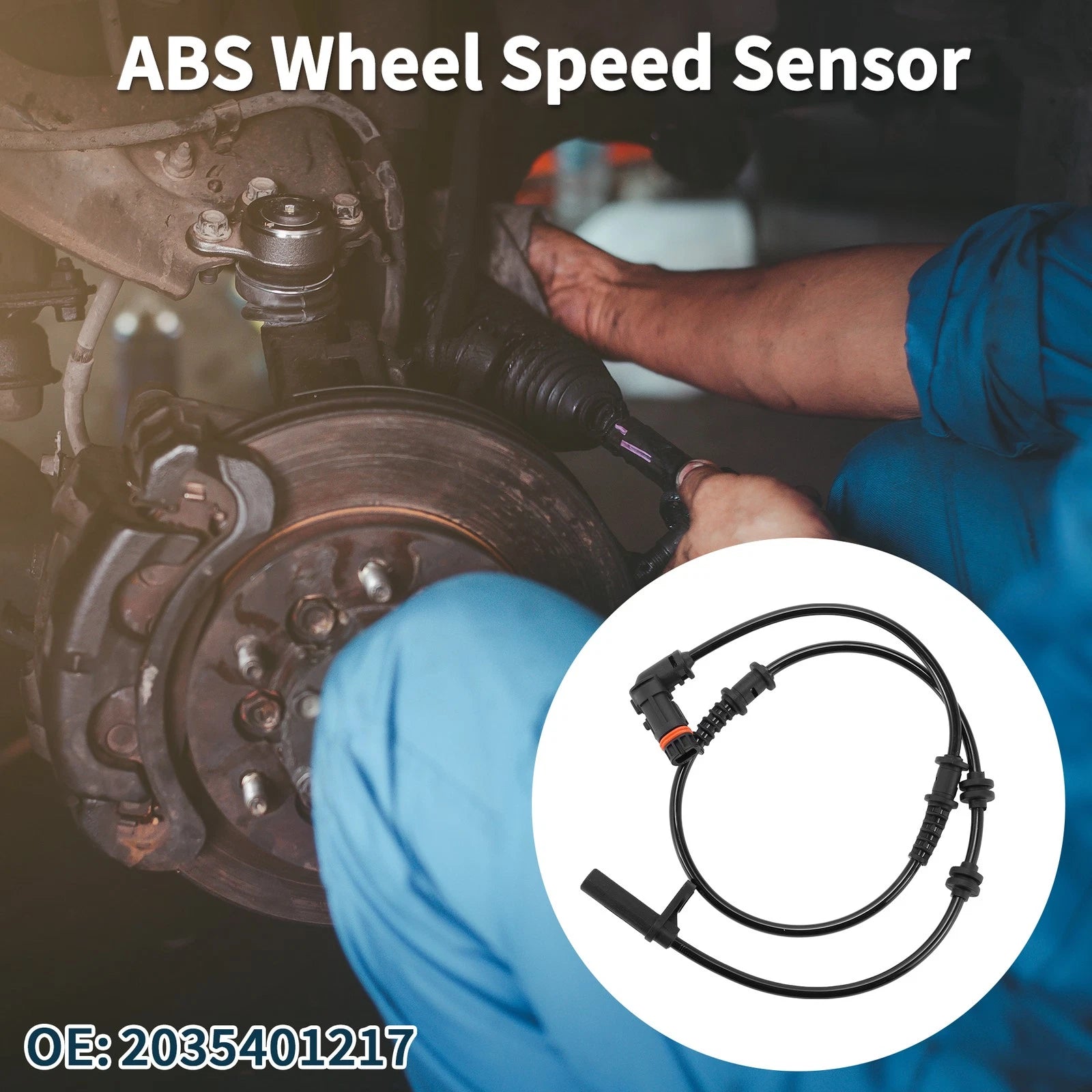 ABS Wheel Speed Sensor No. 2035401217 for Mercedes-Benz C320 (2003–2005)