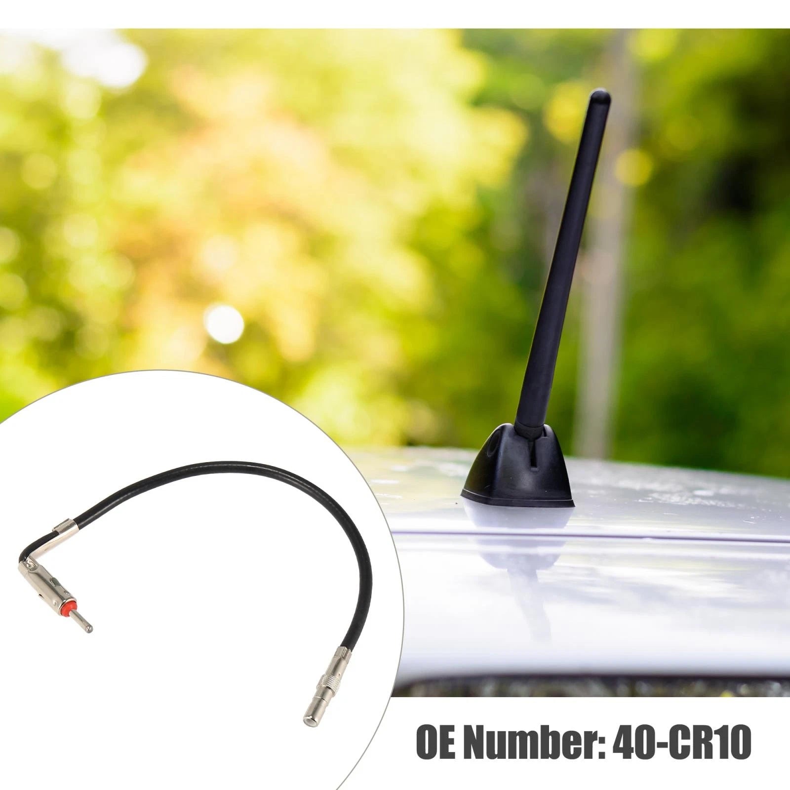 Antenna Adapter for Chrysler Dodge Ford (1 Male to 1 Female)