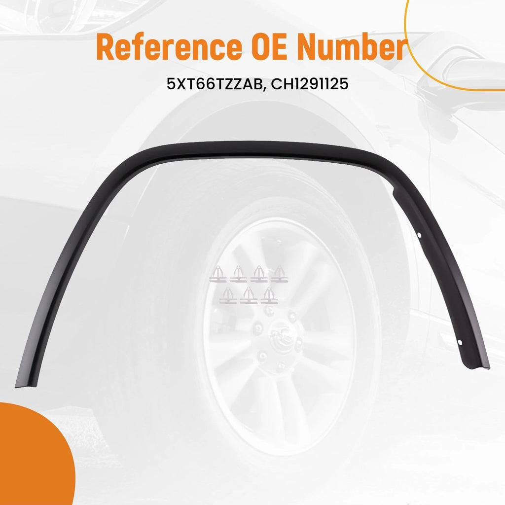 Front Fender Right for Jeep Grand Cherokee (2021) - Black