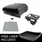 Chopped Trunk Plate Solo Mount Rack for Harley Touring Street Glide (2014–2026)
