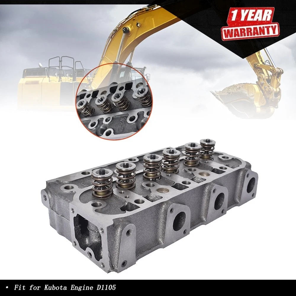 Complete Cylinder Head for Kubota D1105