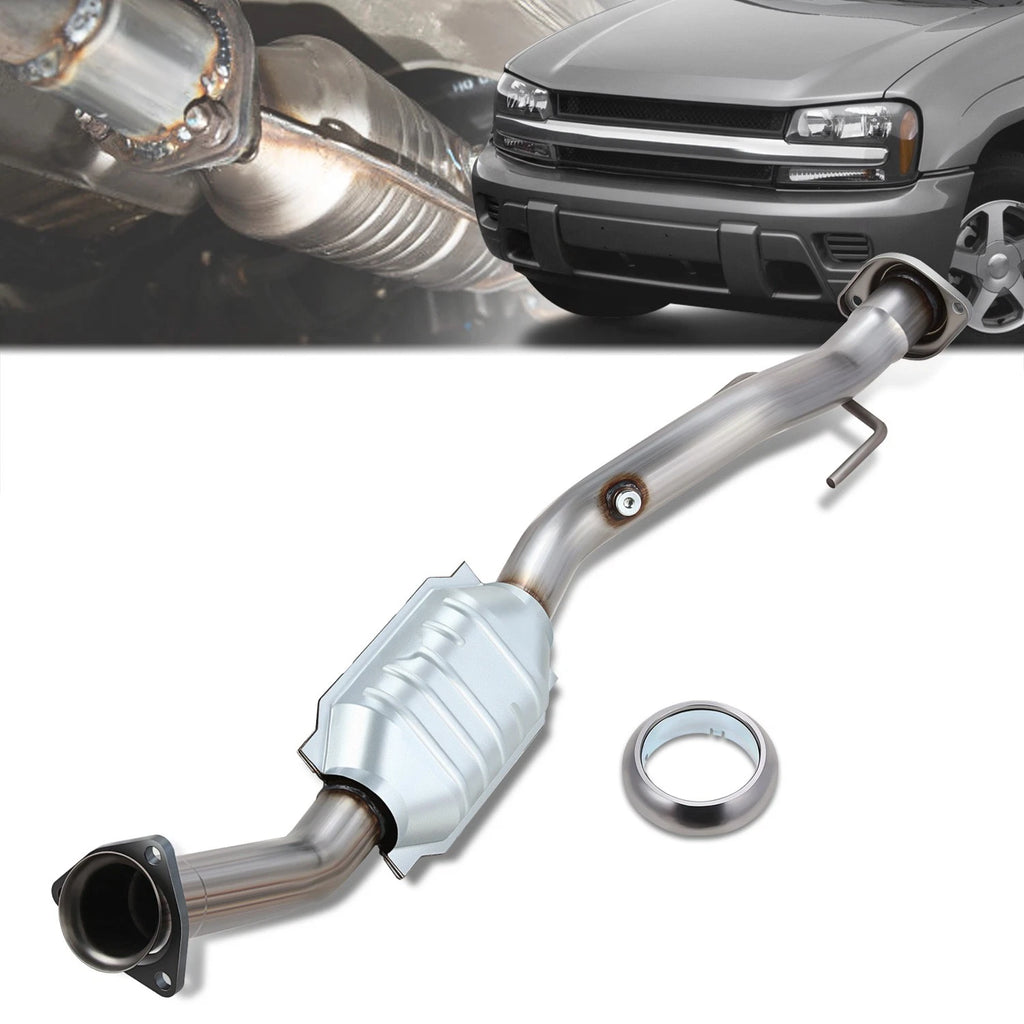 Front Catalytic Converter for Rainier Trailblazer Envoy Ascender 9-7X (2002–2005)
