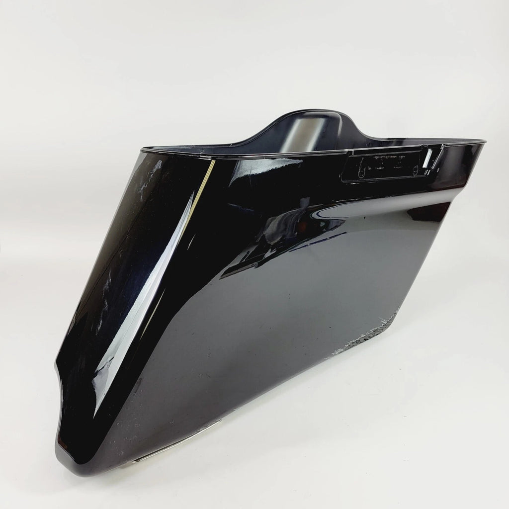 Right Stretched Extended Saddlebag for Harley-Davidson (2014–2023) Vivid Black