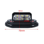 10Pc LED License Plate Light for Universal Vehicles (12-24V)