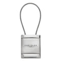 Satin-Chrome Cable Keychain - Officially Licensed for Chrysler