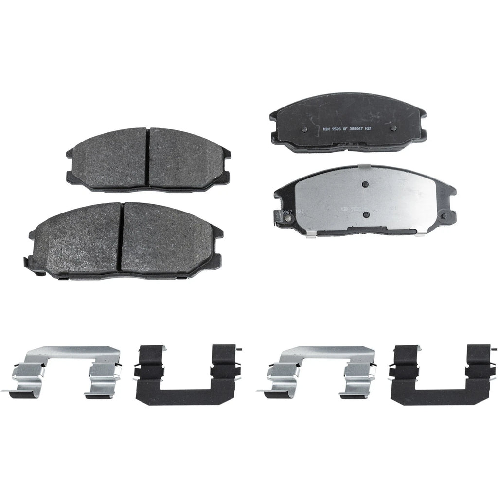 Set of 4 NAO Brake Pads for Kia Sorento (2003–2009)