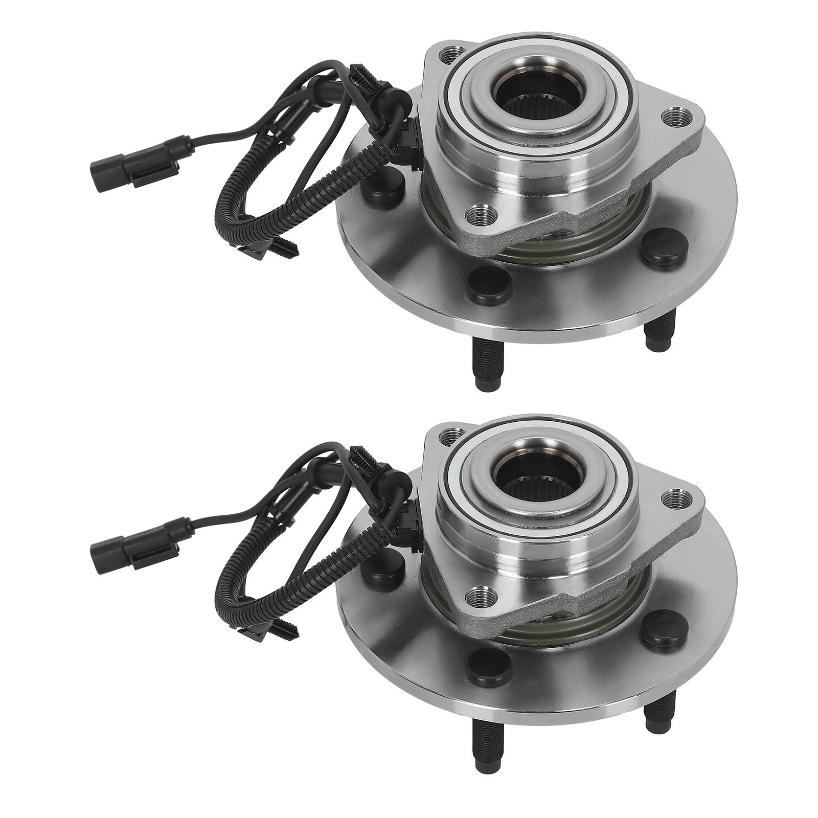 Pair Front Wheel Bearing Hub for Dodge Ram 1500 (2009–2010) WE61050 BR930808