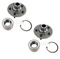 Set of 2 Rear Timken Wheel Bearing and Hub Assemblies for Ford Mercury (4WD)