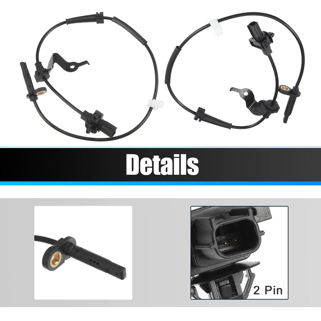 Set of 4 ABS Wheel Speed Sensors for Acura TLX (2015–2020)