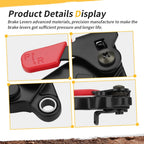 Left Hand Rear Brake Lever Parking Lock Assembly for Honda Recon 250 (2002–2004)