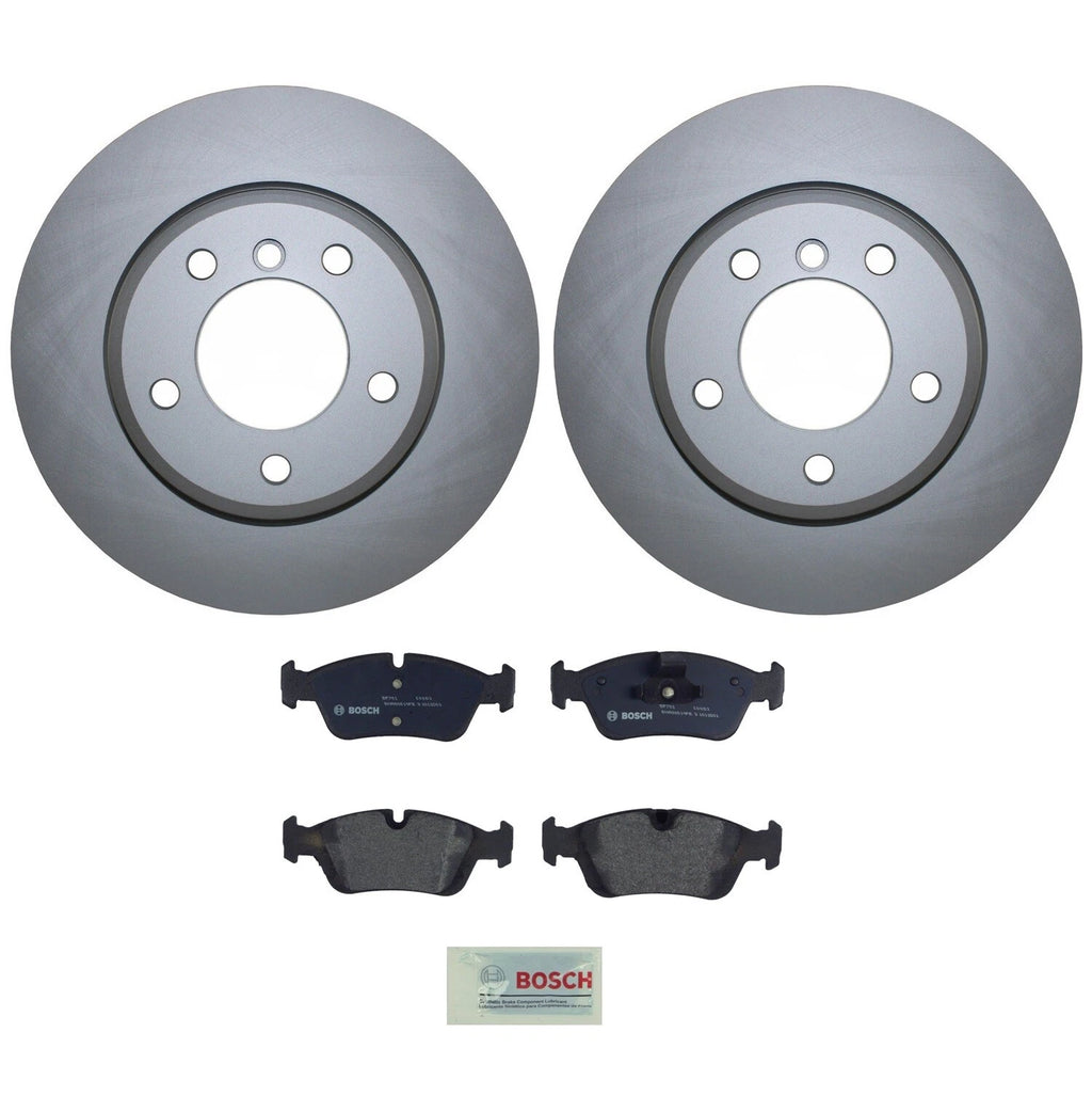 Front Brake Kit 300mm Disc Rotors & Semi-Metallic Pads for BMW E36 E46 E85 E86