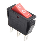 Rocker Switch for Car Joystick (DPDT, Red, 15A 250V, 20A 125V)