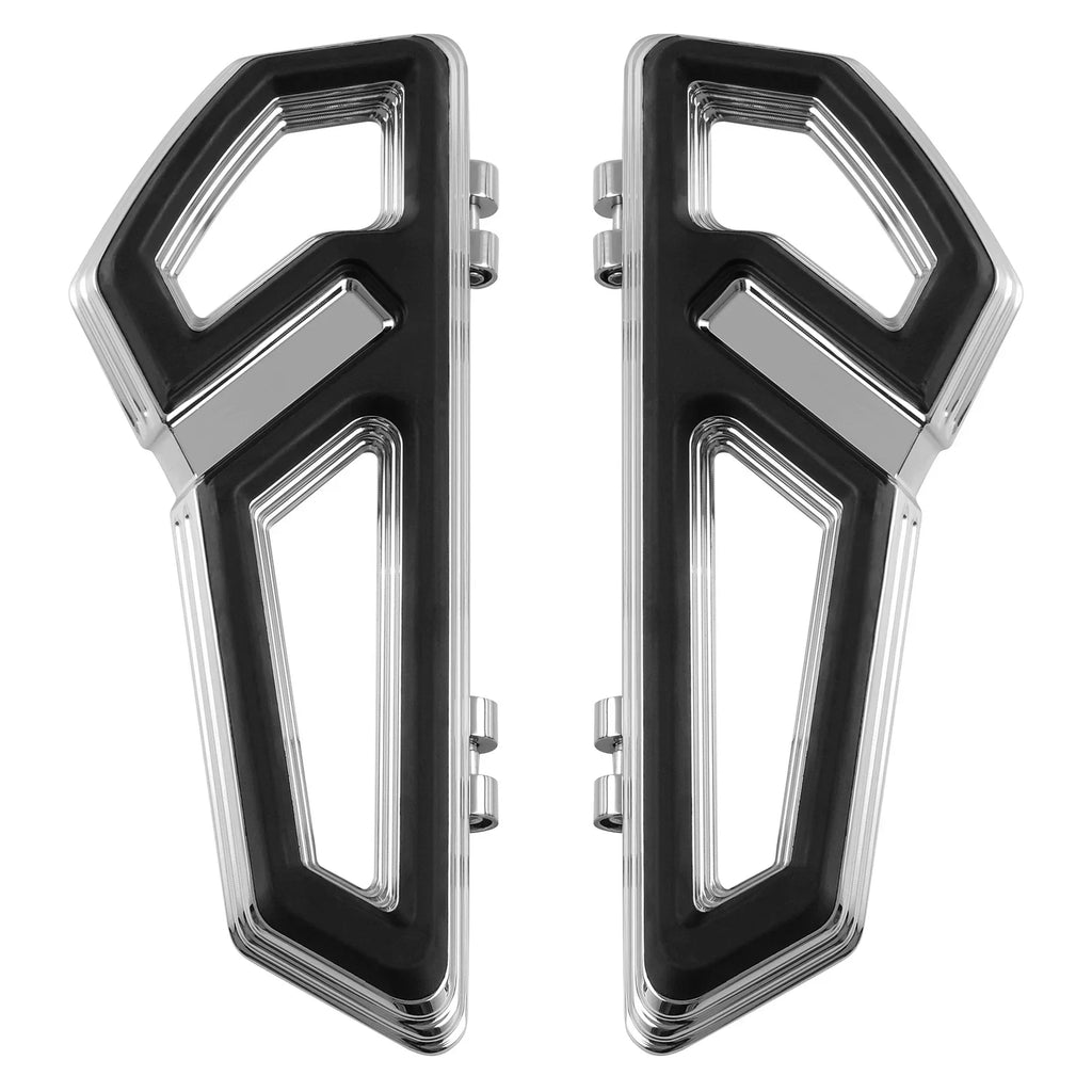 Chrome Driver Floorboards Mount Bracket for Harley Touring (2014-2024)