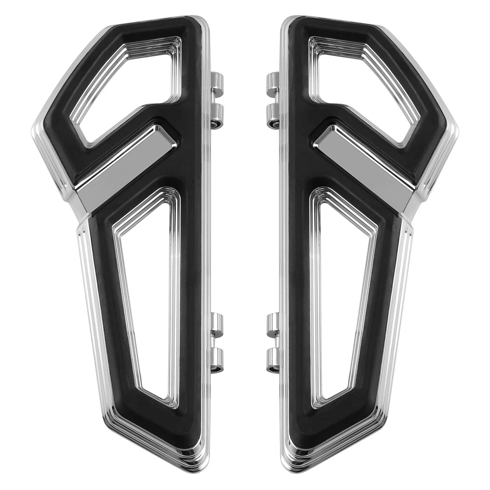 Chrome Driver Floorboards Mount Bracket for Harley Touring (2014-2024)