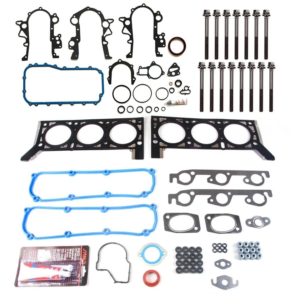 Full MLS Head Gasket Set w/Bolts for Chrysler Town & Country (2004–2007)