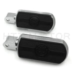 Chrome Skull Rubber Footpeg for Honda VT1300 Shadow (2010–2013)