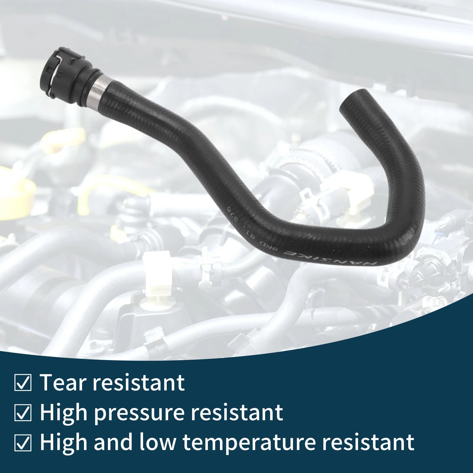 Radiator Hose No. 8R0819376J for Audi Q5 2.0T (2009–2011)