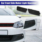 Pair Front Bumper Side Marker Light Housing for VW MK6 Golf GTI (2010–2014)