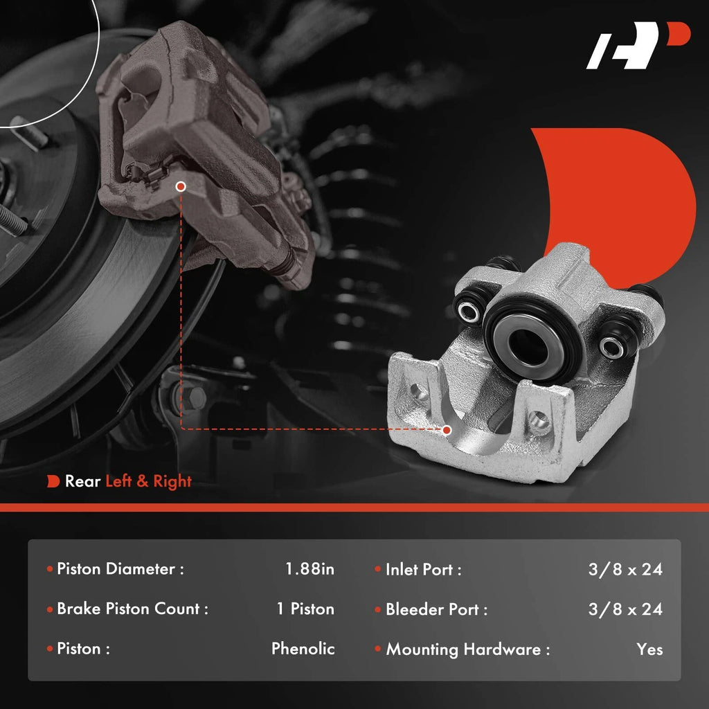 Rear Left Disc Brake Caliper for Ford Ranger (2010-2011)