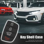 Set of 4 Button Car Remote Fob Case Insert Rubber Pad for Hyundai 