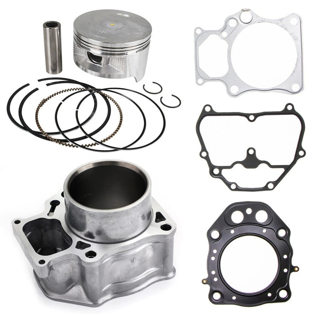 Top End Kit Cylinder Piston Ring Gasket for Honda TRX420 F Rancher (2007–2018)