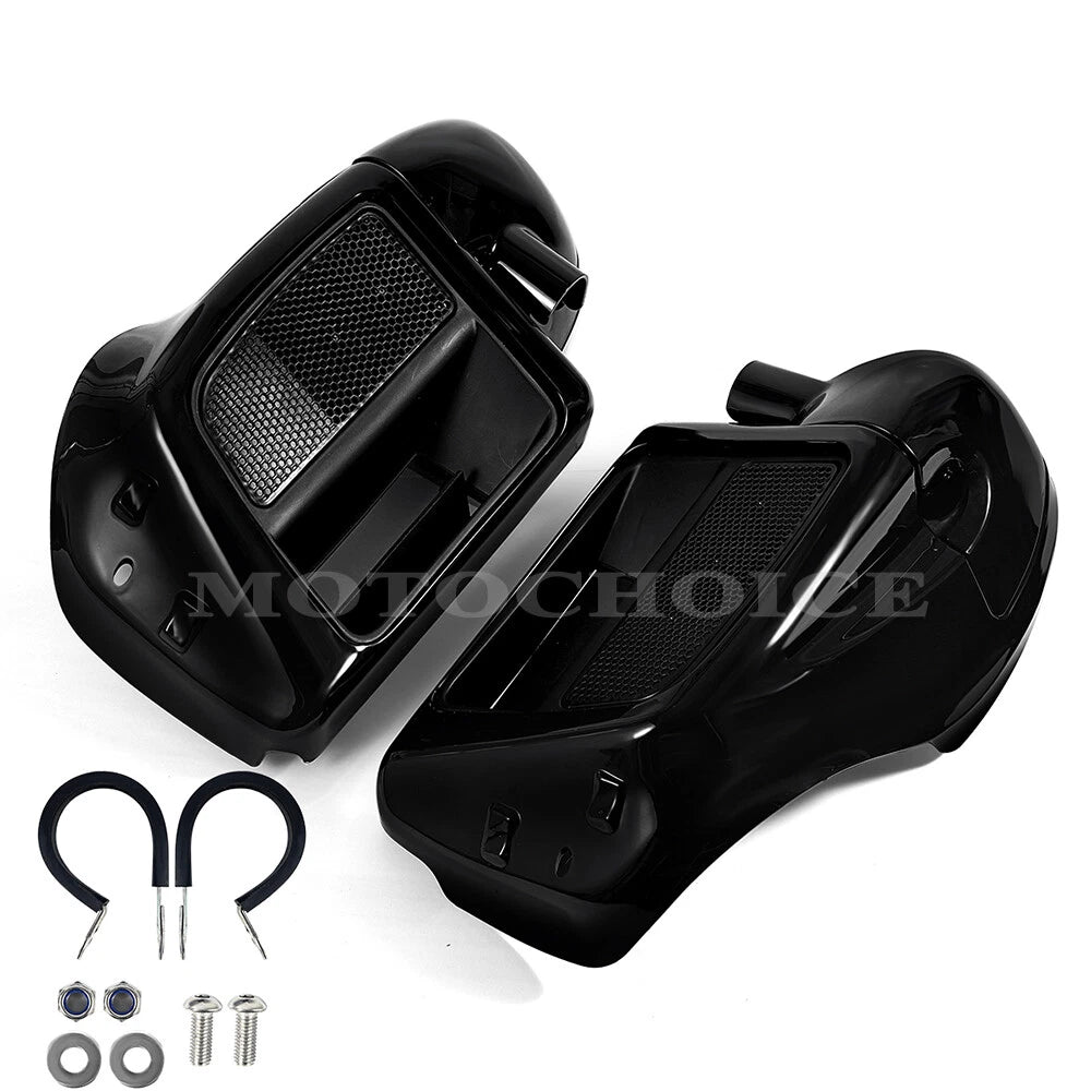Lower vented fairing with 6.5" speaker box pod for Harley Touring Road Glide (2014–2023)