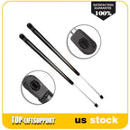 2X Rear Window Lift Supports for Jeep Wrangler (1987–1995)