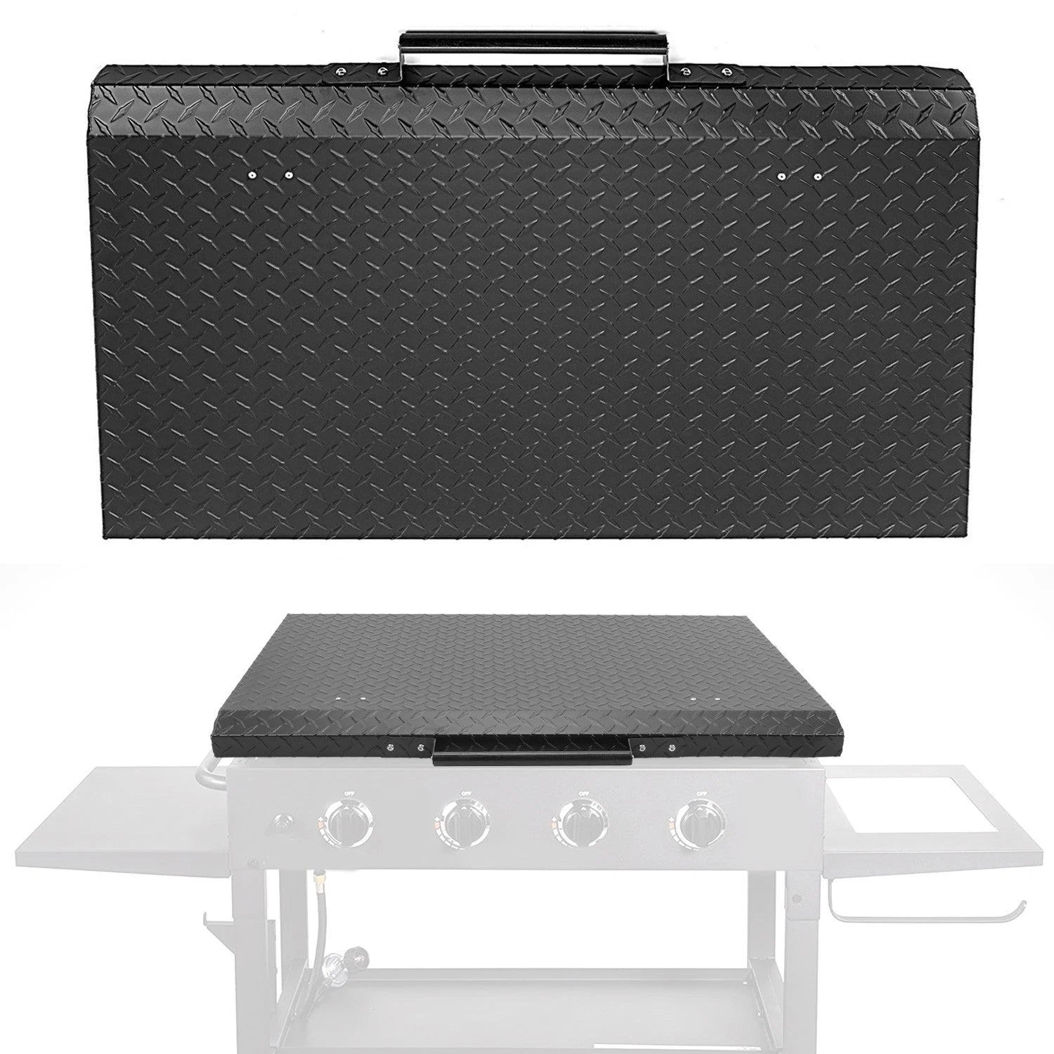 36" Hinged Hard Cover Lid for Blackstone Griddle (Fits 36 Inch Models)