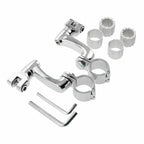22mm 25mm 32mm 35mm Highway Foot Pegs Mount Clamps for Harley Touring