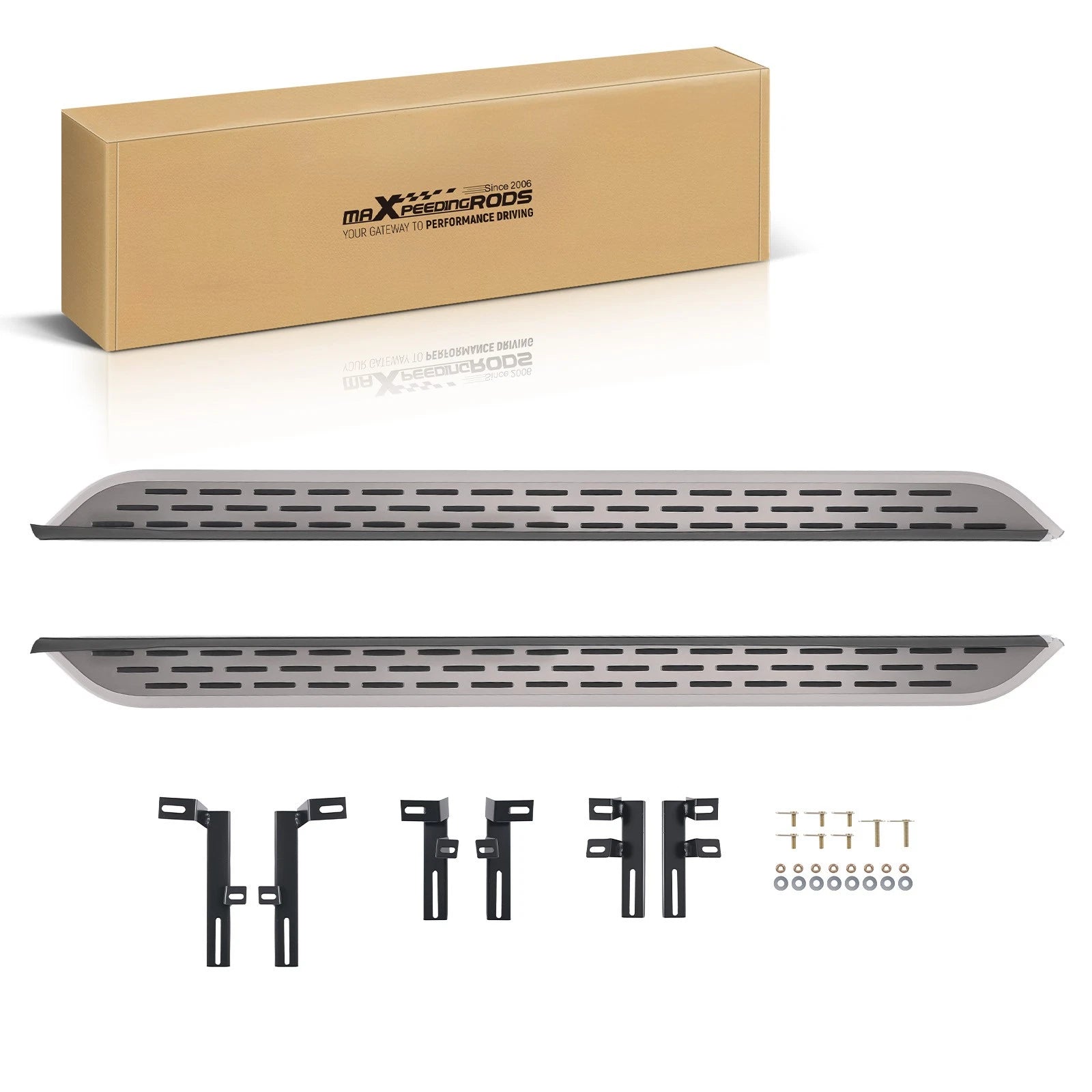 Non-slip Running Boards Side Step Nerf Bars for Toyota Highlander (2022–2024)