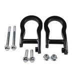 Set of 2 Black Tow Hooks for Chevrolet GMC Silverado Sierra 1500 (2007–2019) 84072463
