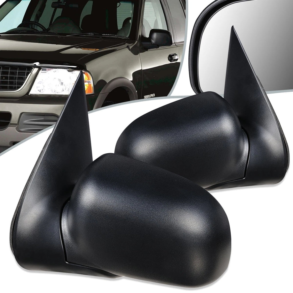 Pair Power Side Door Mirrors for Ford Explorer Mountaineer (2002–2005) FO1320211 FO1321211