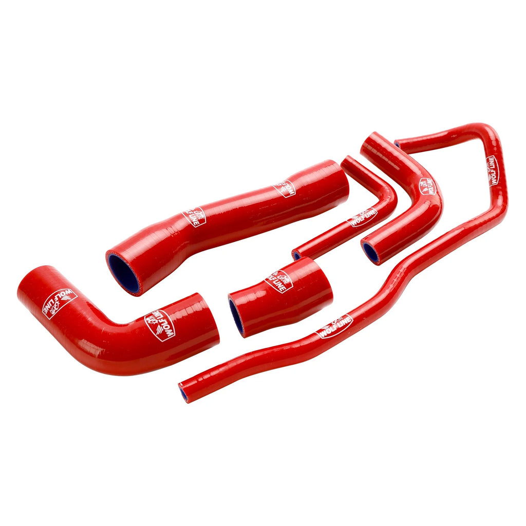 Silicone Radiator Coolant Hose Kit for BMW S1000XR (2021–2024) Red