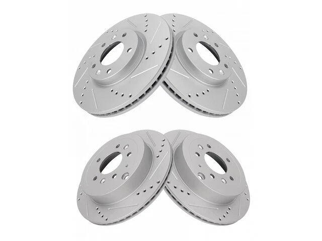 Set of 4 Brake Rotors for Mazda CX-7 (2007–2012) PJ988WT