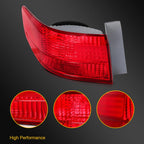 Tail Light Assembly for Honda Accord Sedan (2003–2004) Red Housing Left