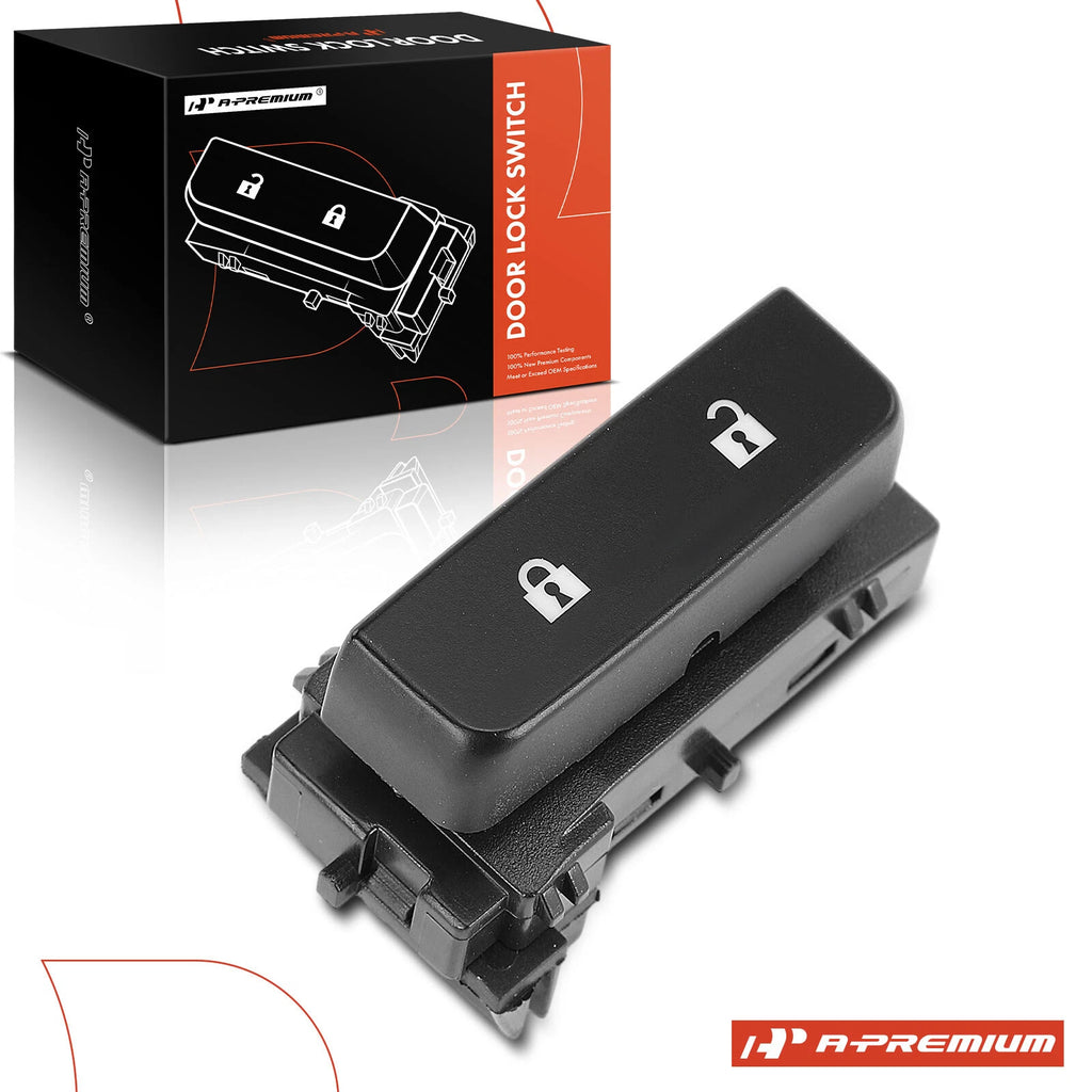 Door Lock Switch for Chevy Silverado 1500 GMC Sierra 2500 (2007–2013)