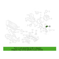 Engine Cooling Fan Control Relay Bracket for Chrysler Dodge (OEM)