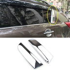 Chrome Rear Window C Pillar Post Cover Trim Caps for Kia Sportage (2011-2015)