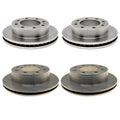 ACDelco Silver Brake Kit Disc Rotors Set of 2 for Express Savana