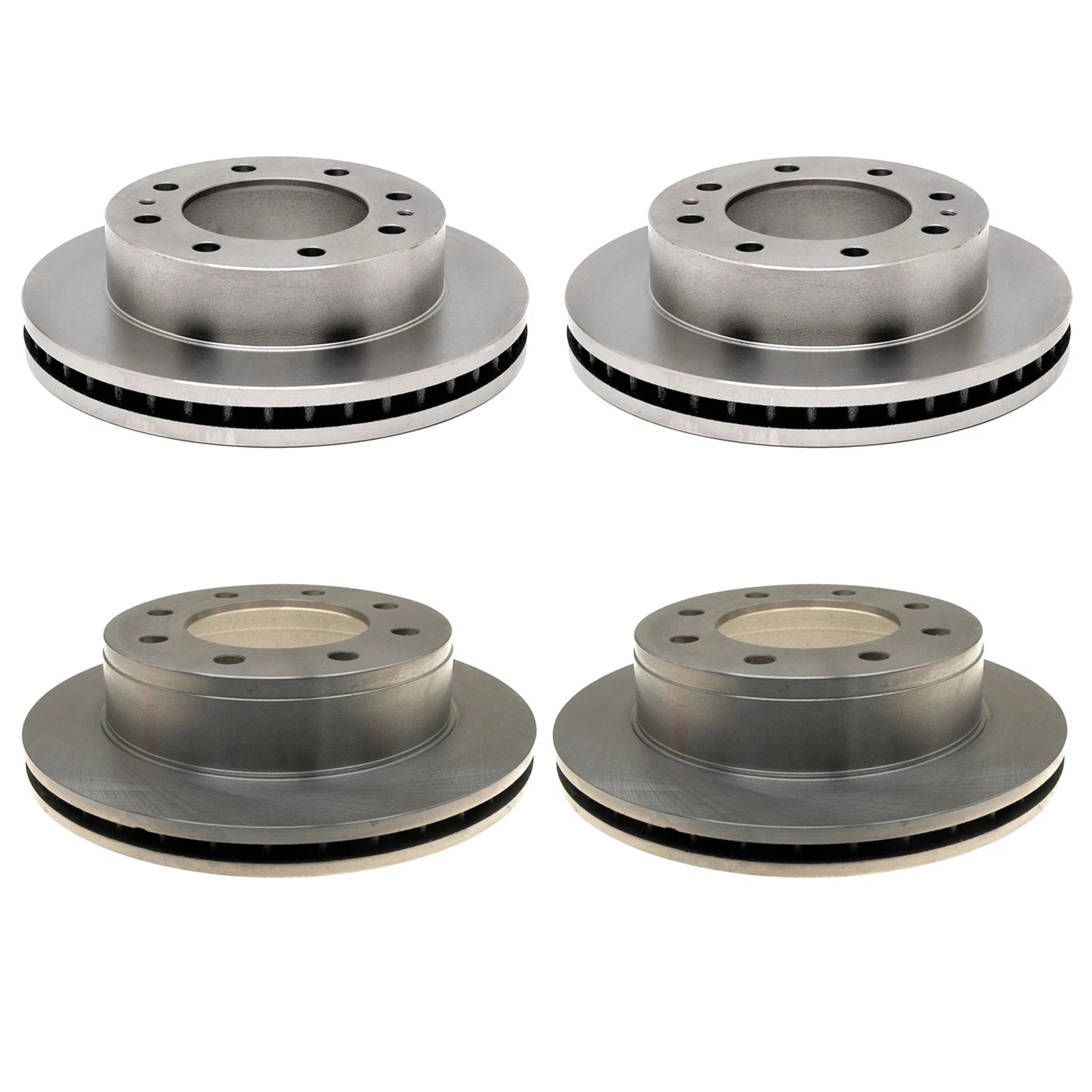 ACDelco Silver Brake Kit Disc Rotors Set of 2 for Express Savana