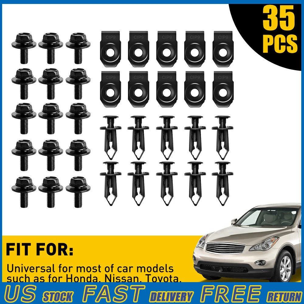 Body Bolts & Clips for Nissan 