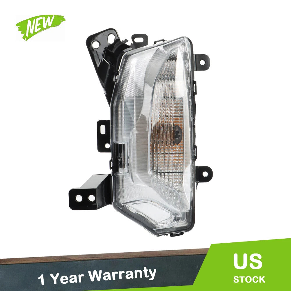 Left Side Turn Signal Light for Chevy Equinox (2022–2023) Chrome Clear