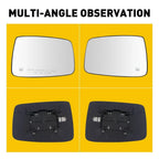 Heated Power Exterior Mirror Glass for Dodge Ram 1500 2500 (2002–2010)