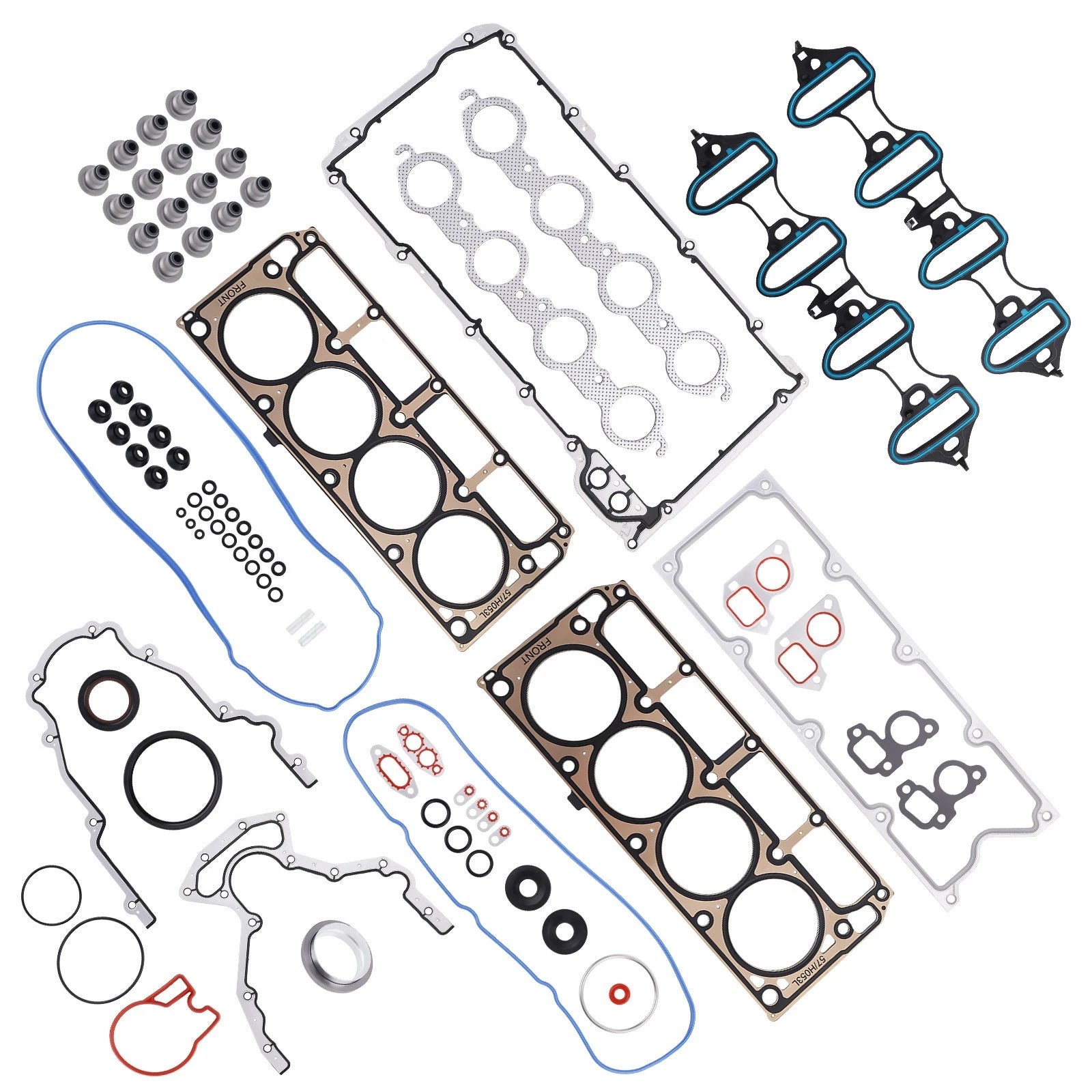 Head Gasket Set for Chevy Silverado 1500/2500 (1999–2001) 4.8L/5.3L 8 Cyl
