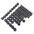 Set of 4 Black Bolt Toppers Caps for Harley Road King Twin Cam (1996–2006)