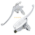 7/8" Hydraulic Brake Master Cylinder & Clutch Lever Kit for Motorcycle