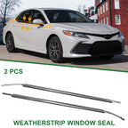 2X Front Left & Right Weatherstrip Window Seal for Toyota Camry (2012–2014)