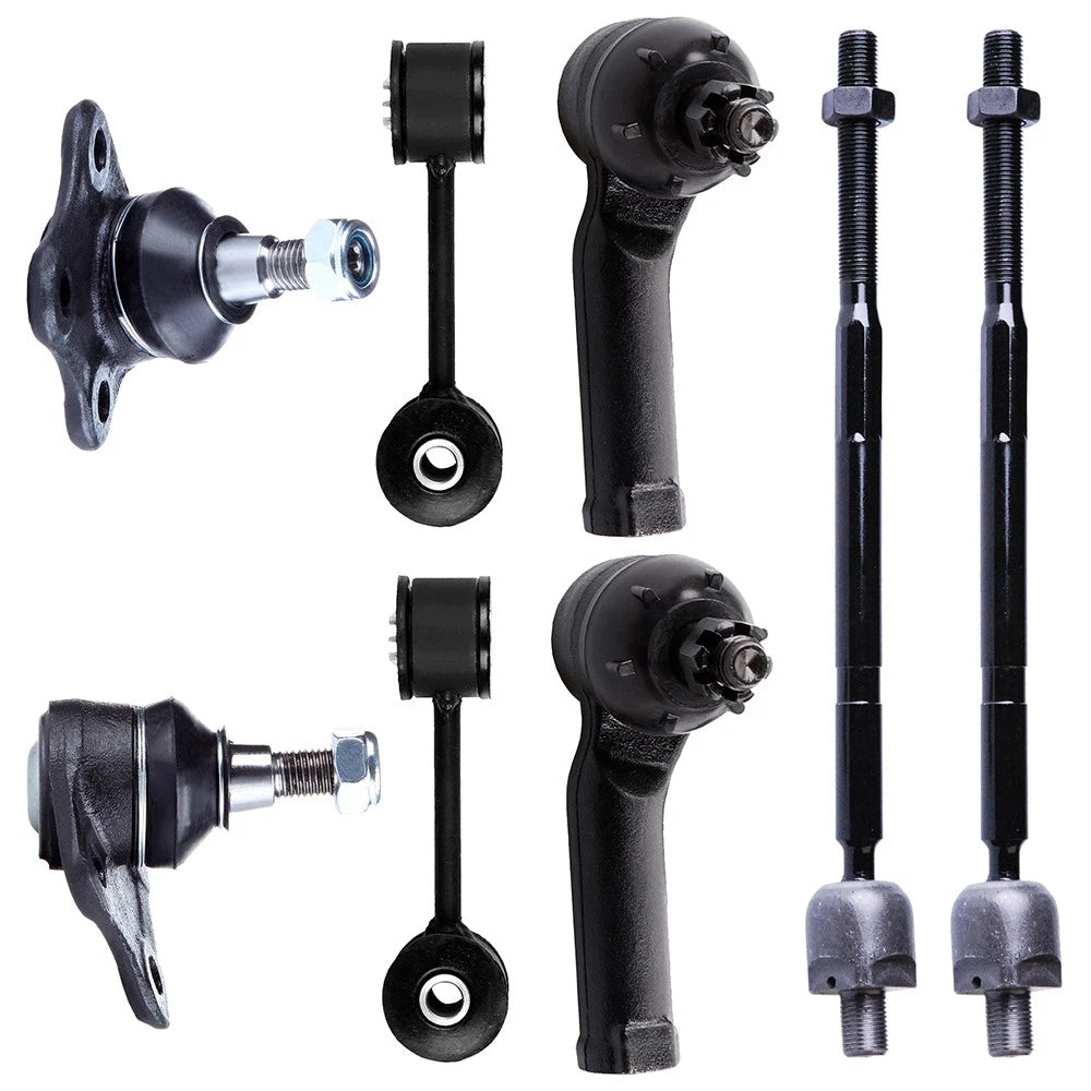 Set of 8 Front Ball Joints Suspension Kit for Volkswagen Beetle Golf Jetta