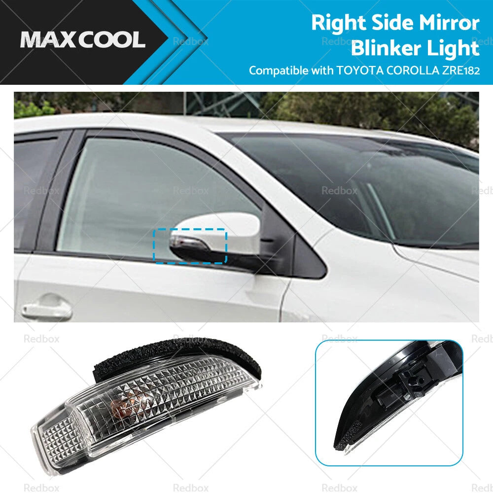 Mirror Blinker Light for Toyota Corolla ZRE182 (2012–2018) Right